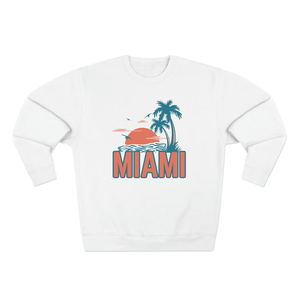 Premium Miami, Florida Sweatshirt - Unisex Premium Crewneck Sweatshirt