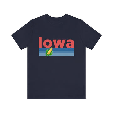 Iowa T-Shirt - Retro Corn Unisex Iowa Shirt