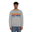Wyoming Sweatshirt - Mountain & Birds Unisex-19