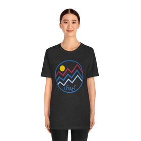Utah T-Shirt - Retro Unisex Utah T Shirt - 0