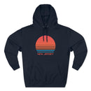 Premium New Jersey Hoodie - Retro 80s Unisex Sweatshirt-9