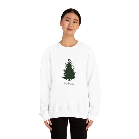 Portland, Oregon Sweatshirt - Tree Unisex