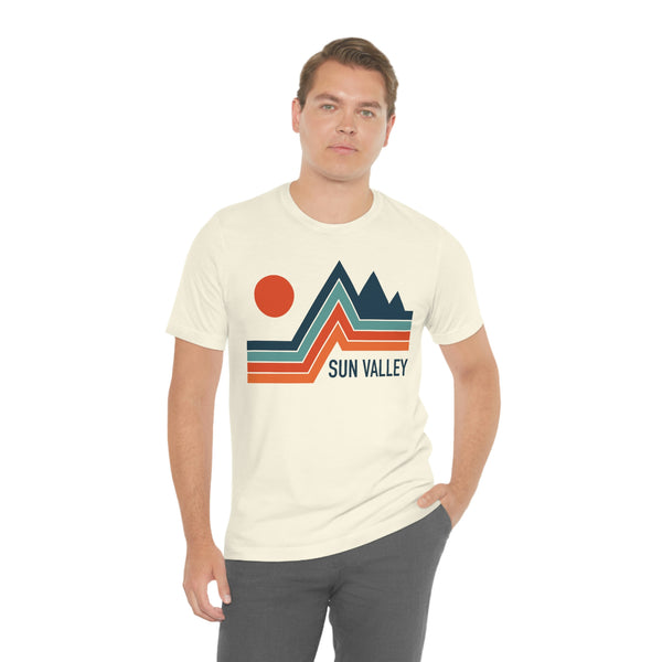 Sun Valley, Idaho T-Shirt - Retro Mountain Unisex Sun Valley Shirt
