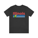 Illinois T-Shirt - Retro Corn Unisex Illinois Shirt-1