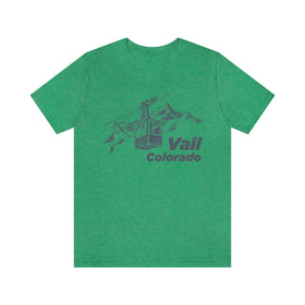 Buy heather-kelly Vail, Colorado T-Shirt - Retro Unisex Vail T Shirt