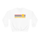 Lake of the Ozarks, Missouri Sweatshirt - Retro Sunrise Crewneck-1