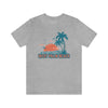 West Palm Beach, Florida T-Shirt - Retro Palm Tree & Beach Unisex West Palm Beach Shirt