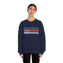 Brooklyn, New York Sweatshirt Retro Bike - Unisex Adult Crewneck Brooklyn Sweatshirt-26