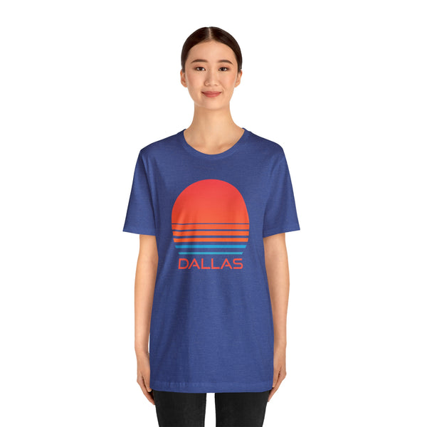 Dallas, Texas T-Shirt - Retro 80s Unisex Dallas Shirt