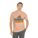 Tampa, Florida T-Shirt - Retro Palm Tree Unisex Tampa Shirt-5