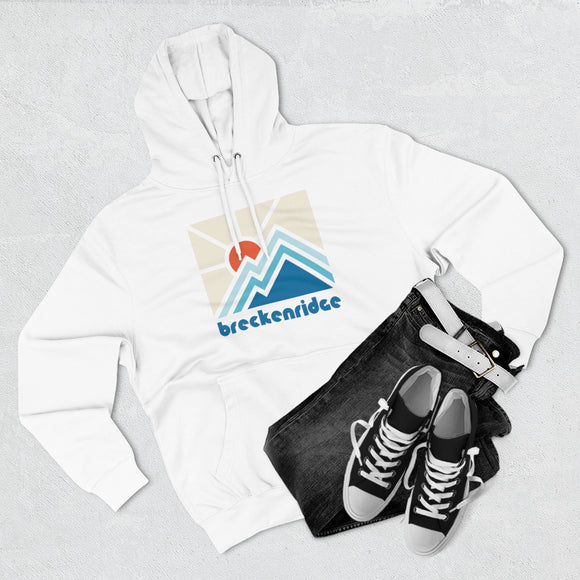 Premium Breckenridge, Colorado Hoodie - Min Mountain Unisex Sweatshirt