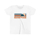 Asheville Youth T-Shirt - Retro Mountain North Carolina Kid's TShirt-2