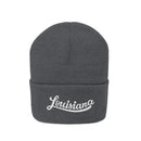 Louisiana Beanie - Adult Hand Lettered Embroidered Louisiana Knit Hat-2