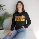 Alaska Sweatshirt - Retro Sunrise Unisex-14