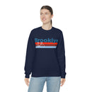 Brooklyn, New York Sweatshirt Retro Bike - Unisex Adult Crewneck Brooklyn Sweatshirt-29