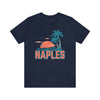 Naples, Florida T-Shirt - Retro Palm Tree & Beach Unisex Naples Shirt
