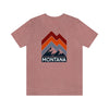 Montana T-Shirt - Retro Mountain Unisex Montana Shirt