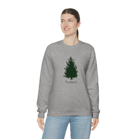 Portland, Oregon Sweatshirt - Tree Unisex
