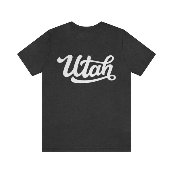 Utah T-Shirt - Hand Lettered Unisex Utah Shirt