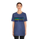 Lake Tahoe T-Shirt - Retro Mountain Bike Adult Unisex Lake Tahoe, Idaho T Shirt-47