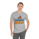 Maui, Hawaii T-Shirt - Retro Palm Tree Unisex Maui Shirt-41