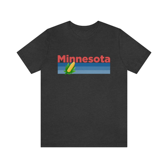 Minnesota T-Shirt - Retro Corn Unisex Minnesota Shirt