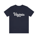 Virginia T-Shirt - Hand Lettered Unisex Virginia Shirt-19