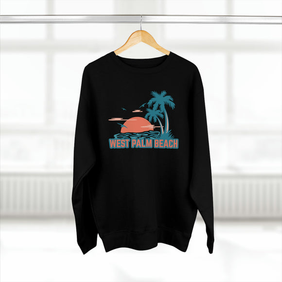 Premium West Palm Beach, Florida Sweatshirt - Unisex Premium Crewneck Sweatshirt