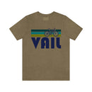 Vail T-Shirt - Retro Mountain Bike Adult Unisex Vail, Colorado T Shirt-28