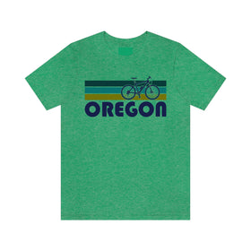 Oregon T-Shirt - Retro Mountain Bike Adult Unisex Oregon T Shirt