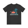 Carmel-by-the-Sea, California T-Shirt - Retro Palm Tree & Beach Unisex Carmel-by-the-Sea Shirt