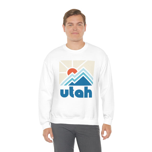 Utah Sweatshirt - Minimal Mountain Unisex