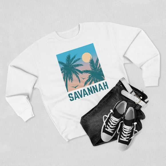 Premium Savannah, Georgia Sweatshirt - Unisex Premium Crewneck Sweatshirt
