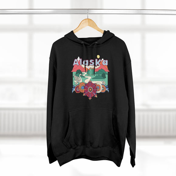 Premium Alaska Hoodie - Boho Unisex Sweatshirt