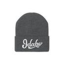 Idaho Beanie - Adult Hand Lettered Embroidered Idaho Knit Hat-1