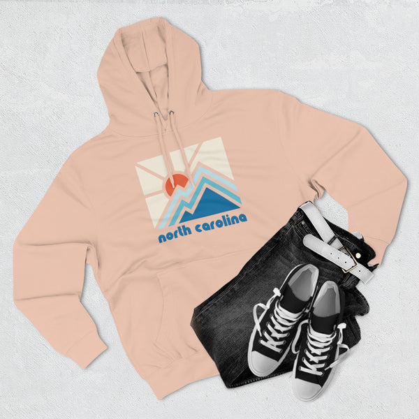 Premium North Carolina Hoodie - Min Mountain Unisex Sweatshirt