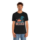 Mexico T-Shirt - Retro Palm Tree & Beach Unisex Mexico Shirt-12