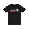 Crested Butte, Colorado T-Shirt - Retro Mountain Adult Unisex Crested Butte T Shirt