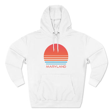 Premium Maryland Hoodie - Retro 80s Unisex Sweatshirt