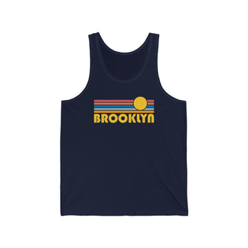 California Tank Top - Unisex California Tank Top Retro Sun