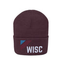 Wisconsin Beanie - Adult Embroidered Retro Wisconsin Knit Hat-18