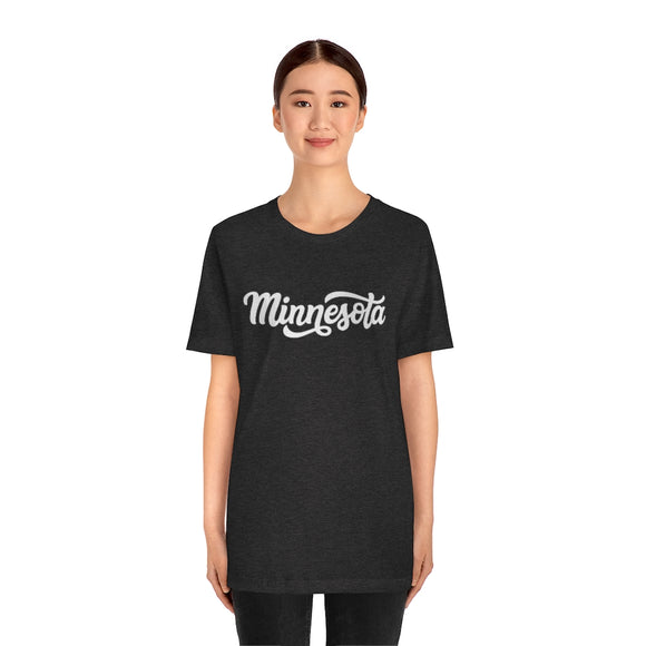 Minnesota T-Shirt - Hand Lettered Unisex Minnesota Shirt
