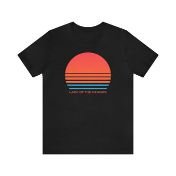 Buy black Lake of the Ozarks, Missouri T-Shirt - Adult Unisex Tee