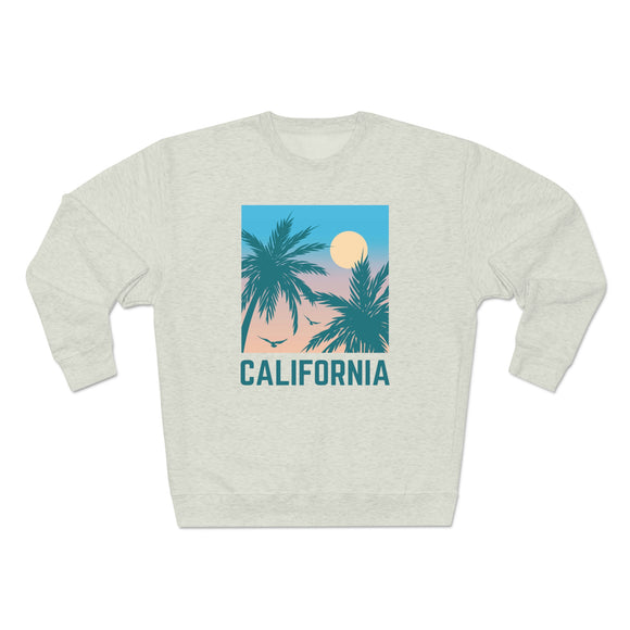Premium California Sweatshirt - Unisex Premium Crewneck Sweatshirt