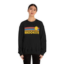 Brooklyn, New York Sweatshirt - Retro Sunrise Unisex-10