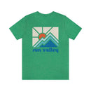 Sun Valley Shirt, Idaho Retro T-Shirt, Colorful Idaho tee, Sun Valley Mountain Shirt-1
