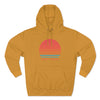 Premium West Virginia Hoodie - Retro 80s Unisex Sweatshirt