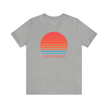 Buy athletic-heather Asheville, North Carolina T-Shirt - Retro 80s Unisex Asheville Shirt