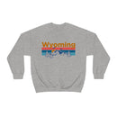 Wyoming Sweatshirt - Mountain & Birds Unisex-17