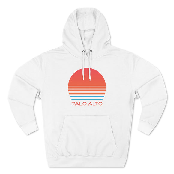 Premium Palo Alto, California Hoodie - Retro 80s Unisex Sweatshirt